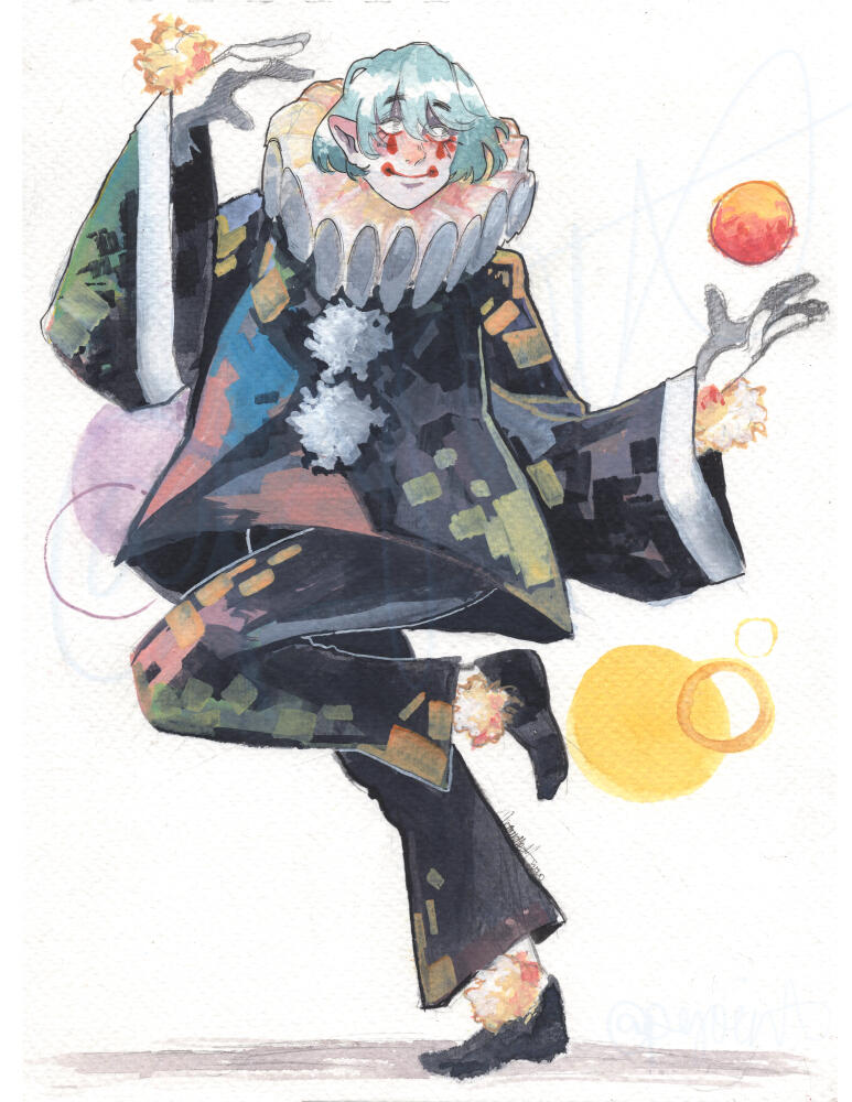 Original Character art - Watercolor