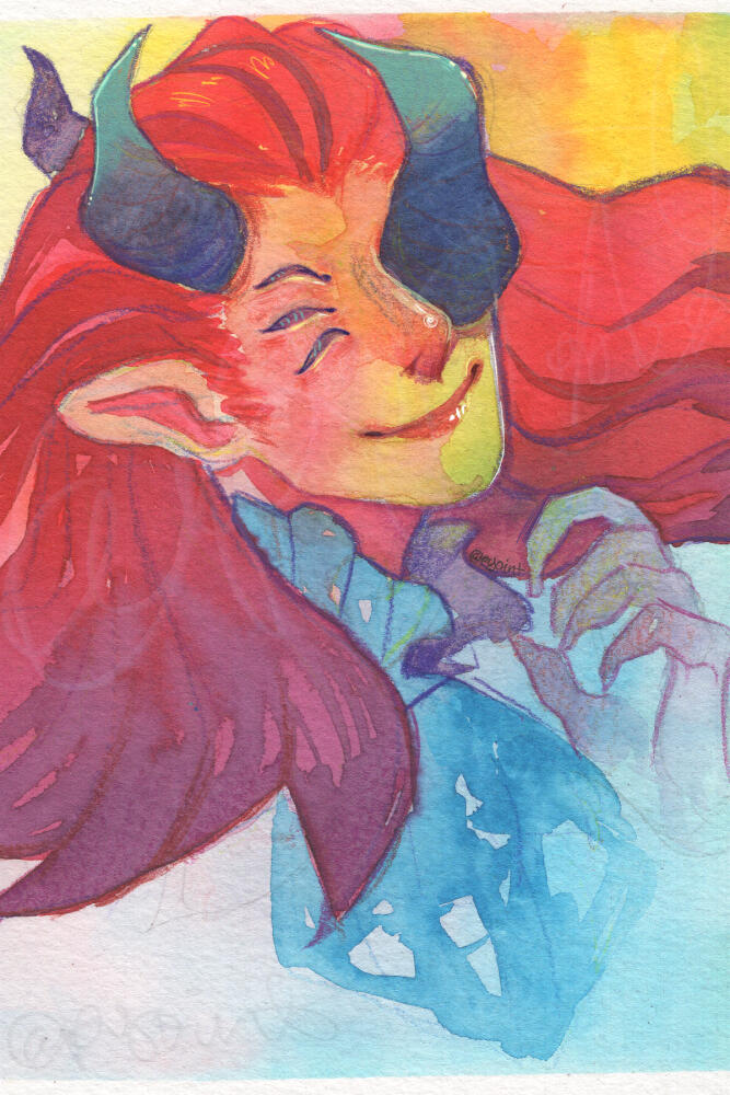 Original Character Art - Watercolors