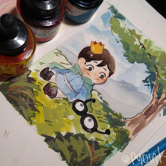 Ranking of Kings - Fanart (Watercolors)