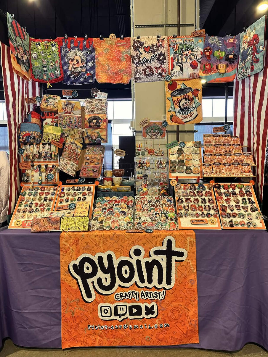 Katsucon 2026 table