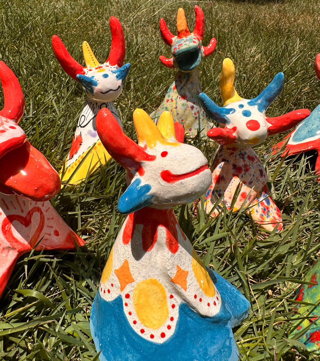 Fired Ceramics: Vejigantes