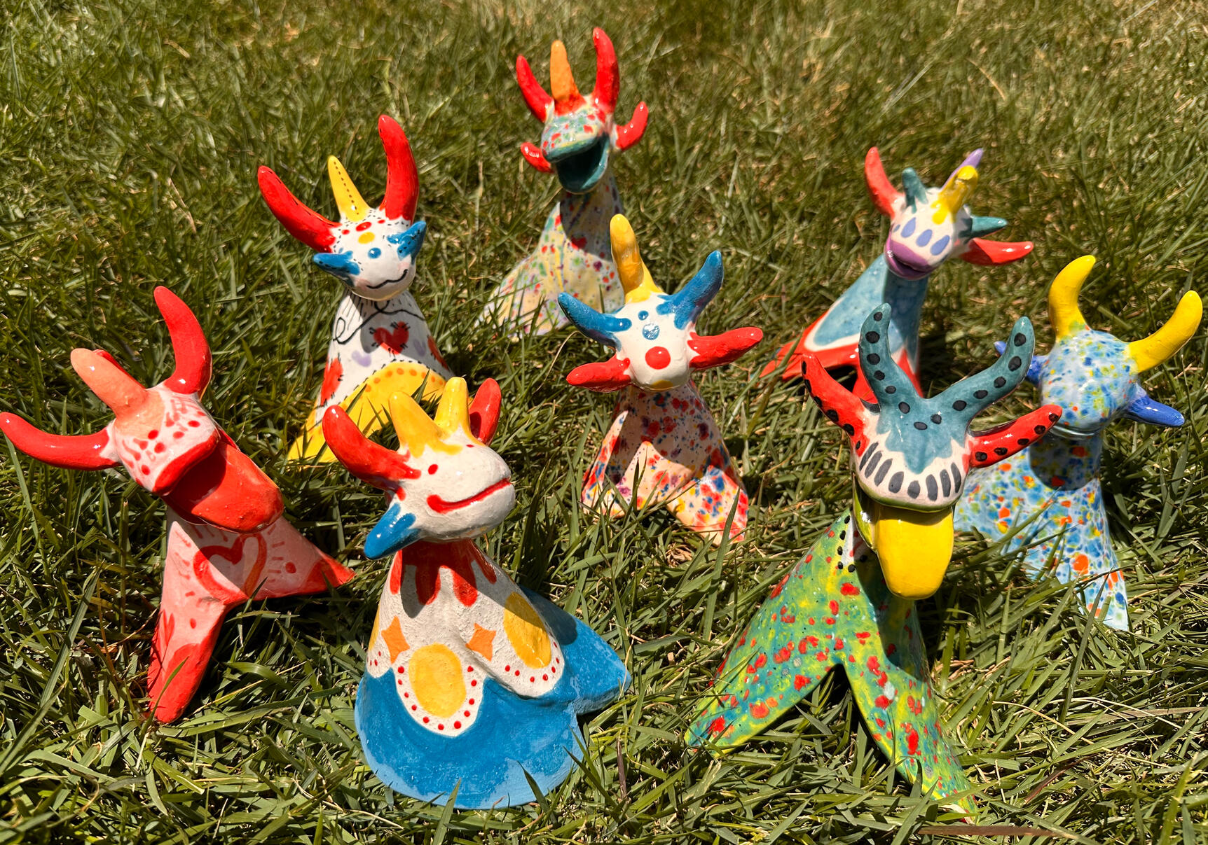 Fired Ceramics: Vejigantes